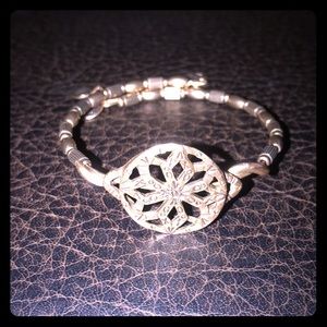 Alex and Ani Vintage Sixty-Six gold bracelet